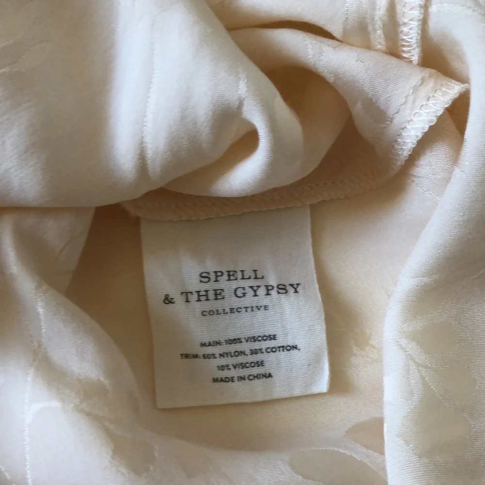 Spell Jacquard Petal Night-Gown Sz Xs - Picture 11 of 11